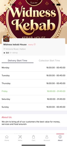 Widness Kebab House screenshot