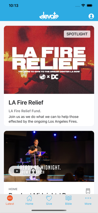 Elevate Ministries App Screenshot 1 of 3