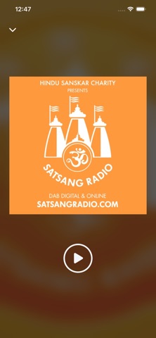 Satsang Radio iPhone screenshot