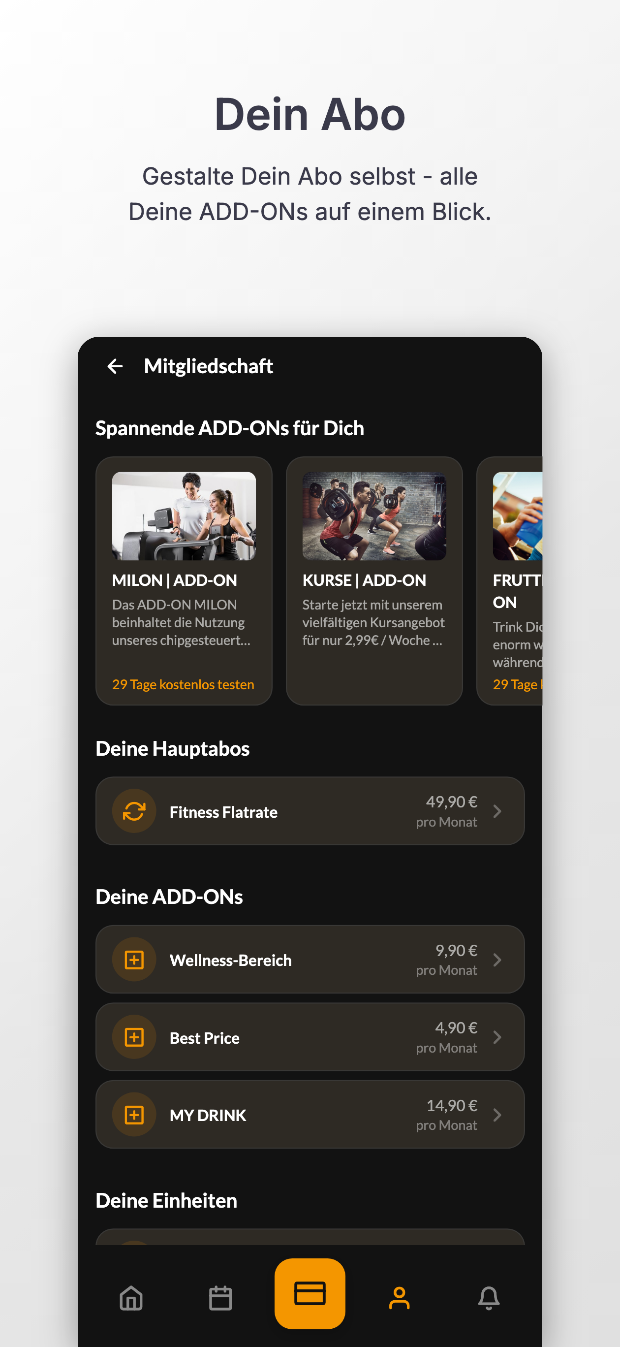 Fitness Express screenshot 2