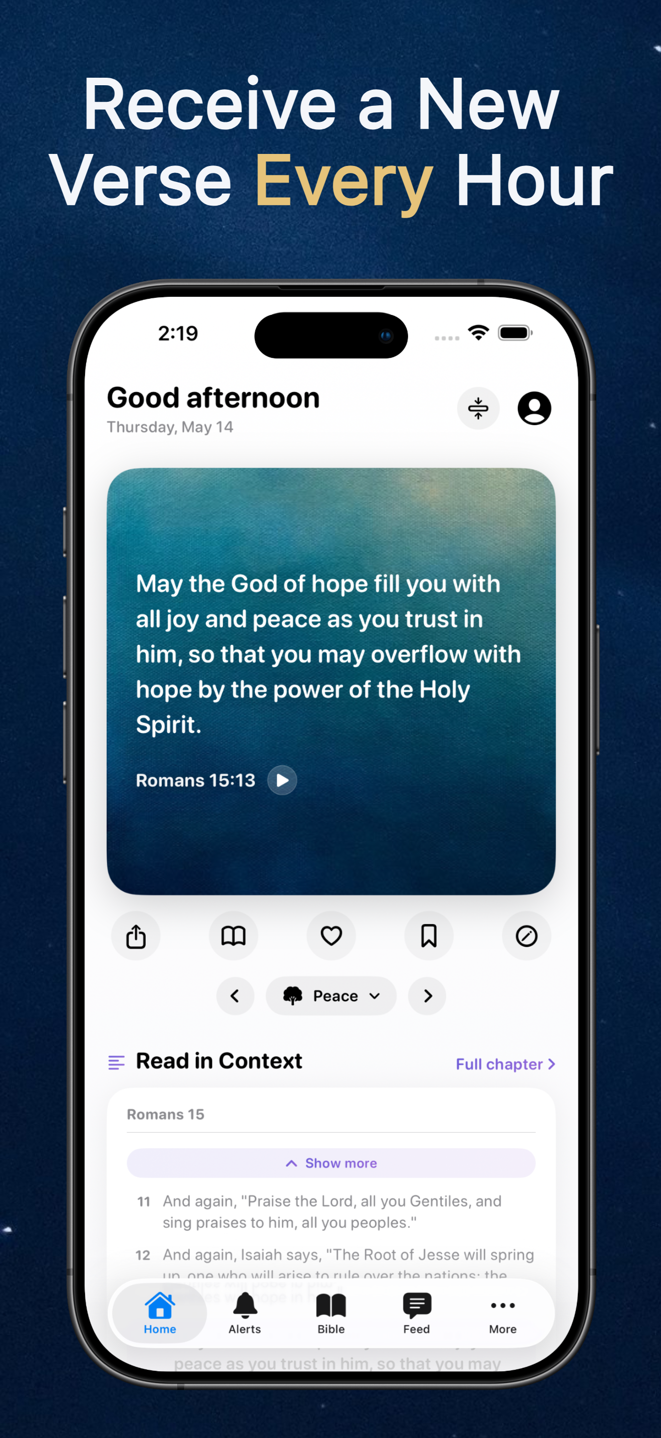 Bible Hour – Hourly Scriptures