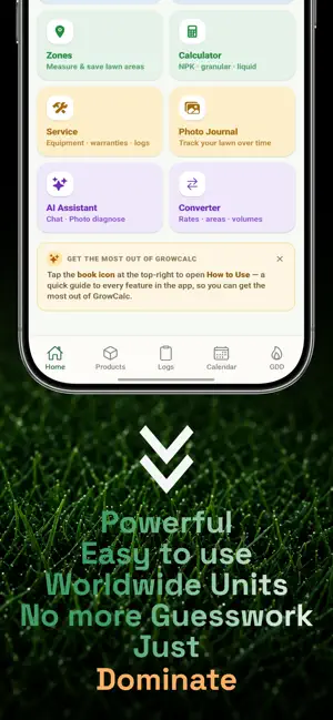 GrowCalc screenshot 2
