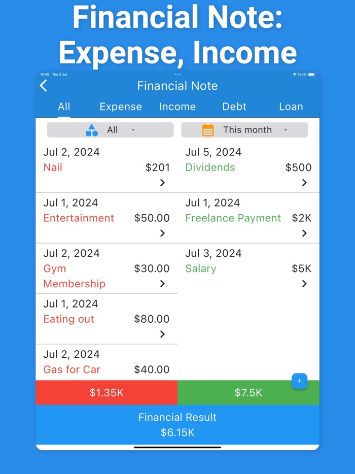 Calculator with History  Note