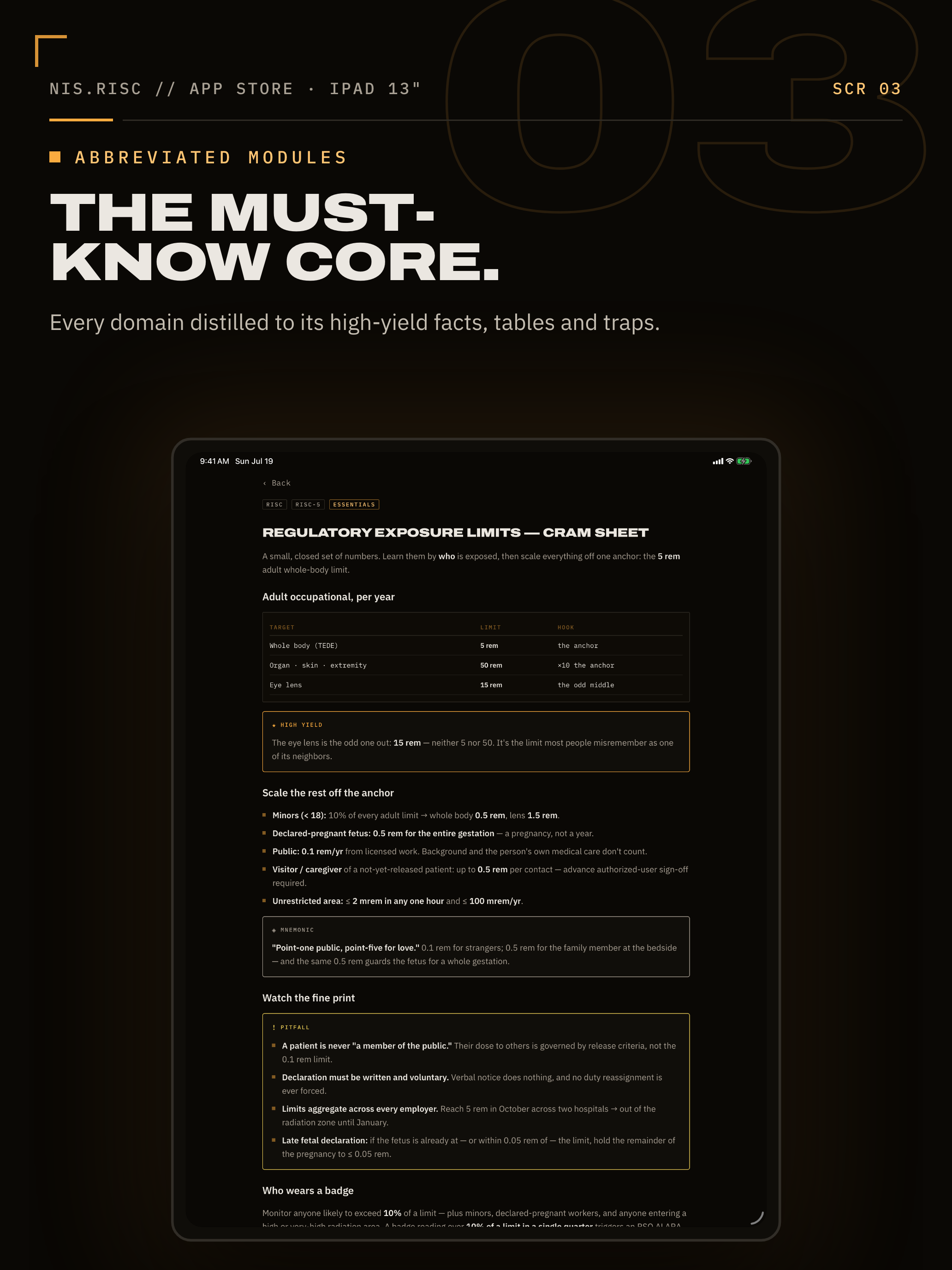 NIS & RISC Review screenshot 11