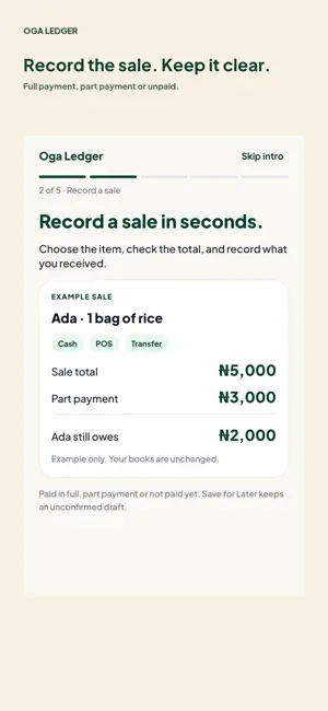 Oga Ledger: Sales & Inventory screenshot 2
