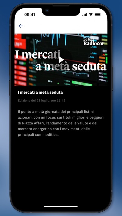 24 Ore Radiocor Screenshot