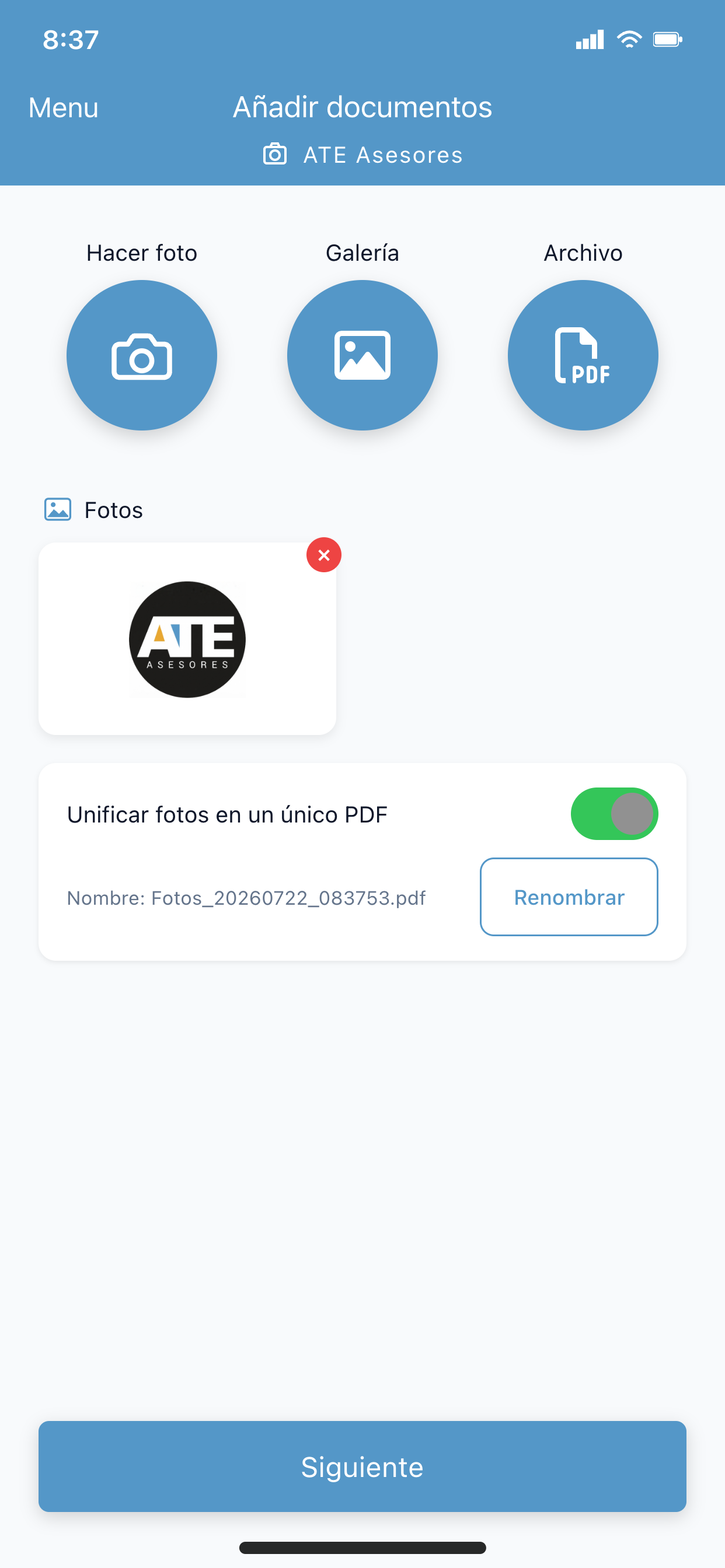 ATE Asesores screenshot 4