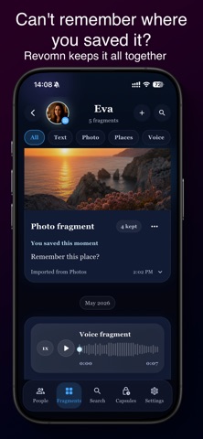 Private Memory Vault - Revomn Screenshot 2 of 8