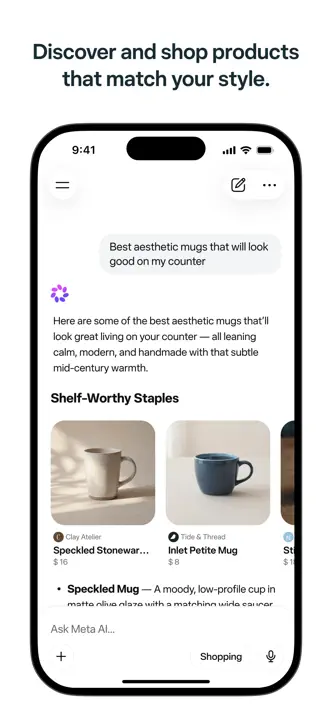 Meta AI: Screenshot 2 von 8