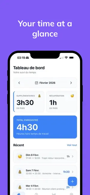 Clocky – Work Hours Tracker screenshot 2