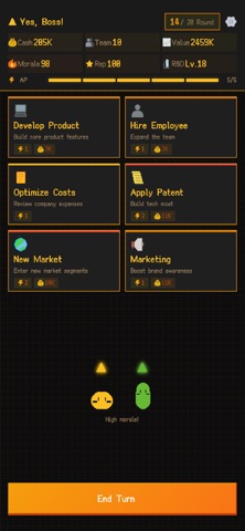 YesBoss: Startup Decision Sim Screenshot 2 of 3