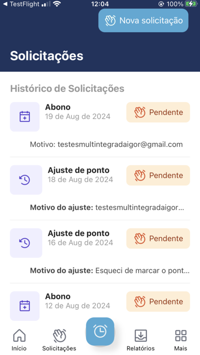 Amora Ponto - Colaborador Screenshot