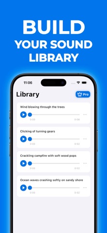 AI Sound Effects Generator iPhone screenshot