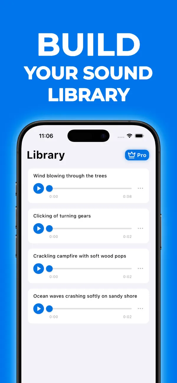 Screenshot #2 pour AI Sound Effects Generator