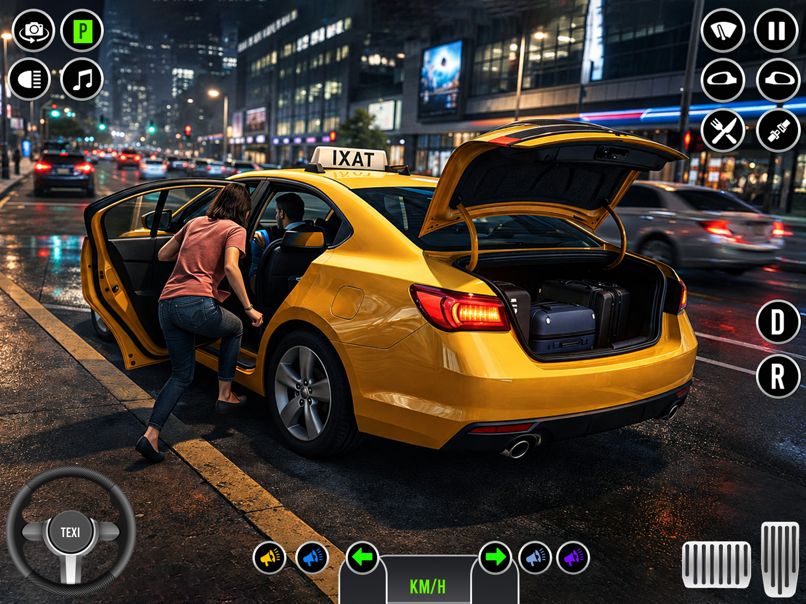 Taxi Driver: Car Driving Sim screenshot 11