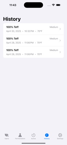 Injera screenshot