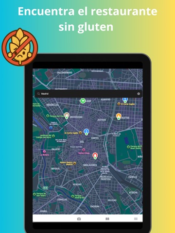 GF Gluten Scanner Restaurantes iPad screenshot 2