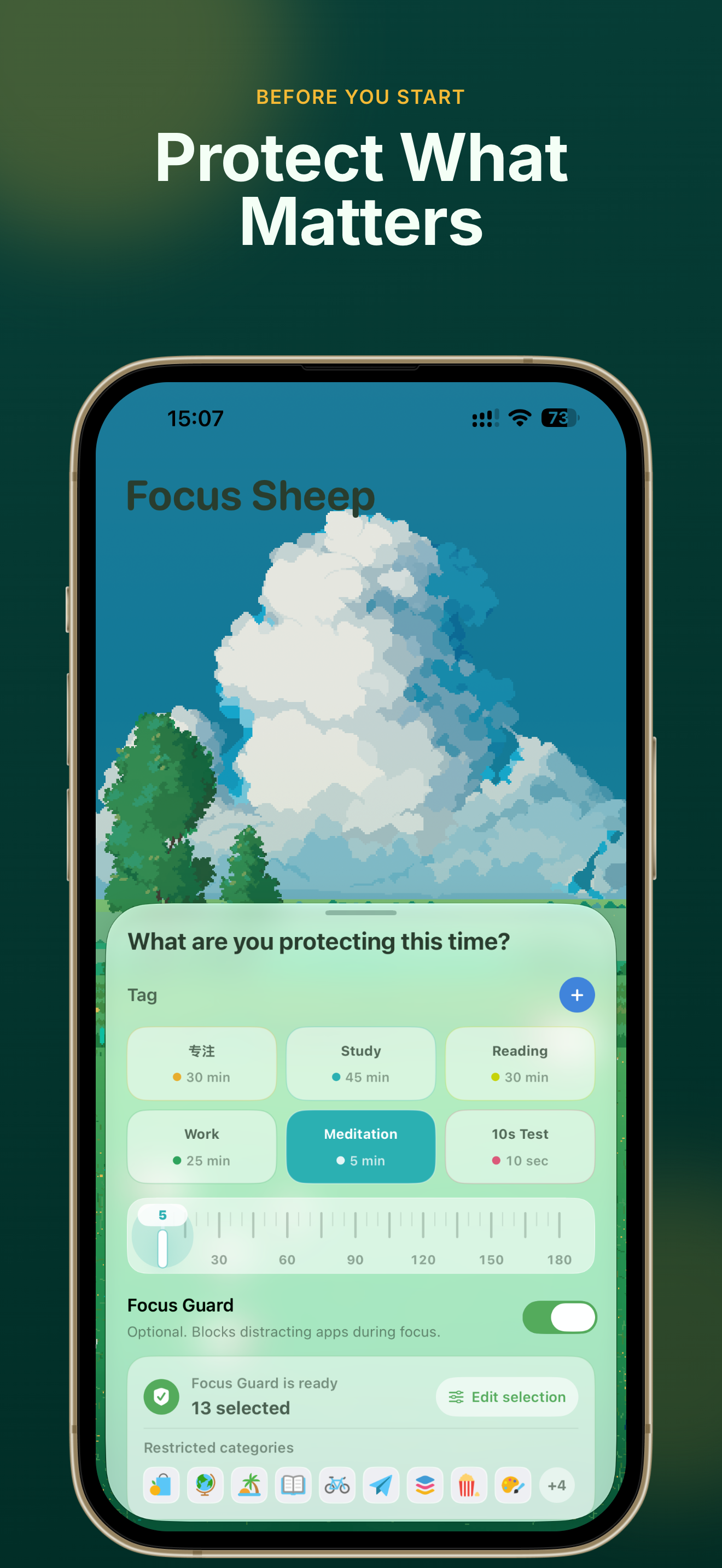 Focus Sheep - Pomodoro Timer screenshot 2