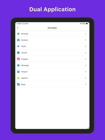 App screenshot