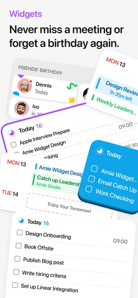 Amie - Todos, calendar screenshot 2 of 5