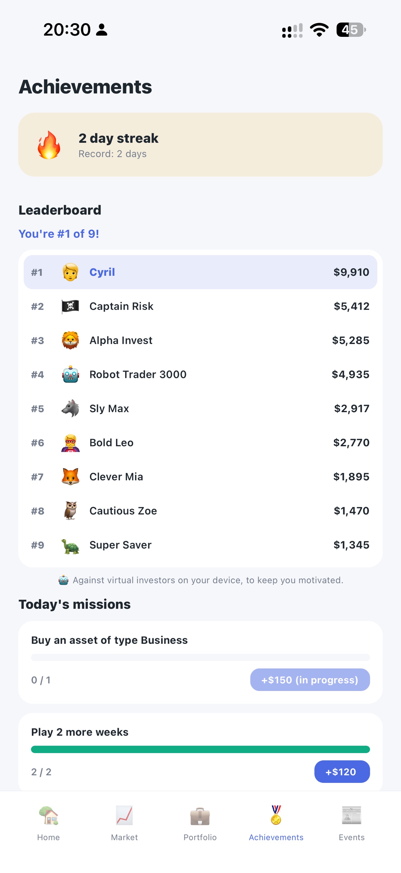 Screenshot 4 of Investor Wars