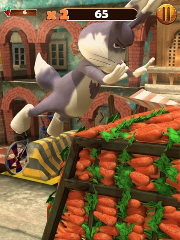 Bunny Street Runner Dash 3D iPad screenshot
