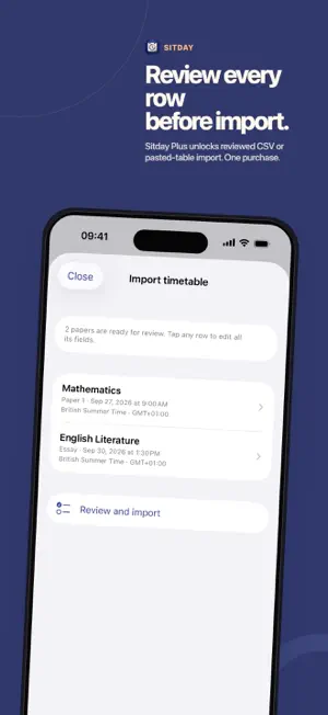 Sitday: Exam Countdown screenshot 4