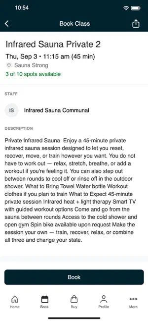 Sauna Strong screenshot 3