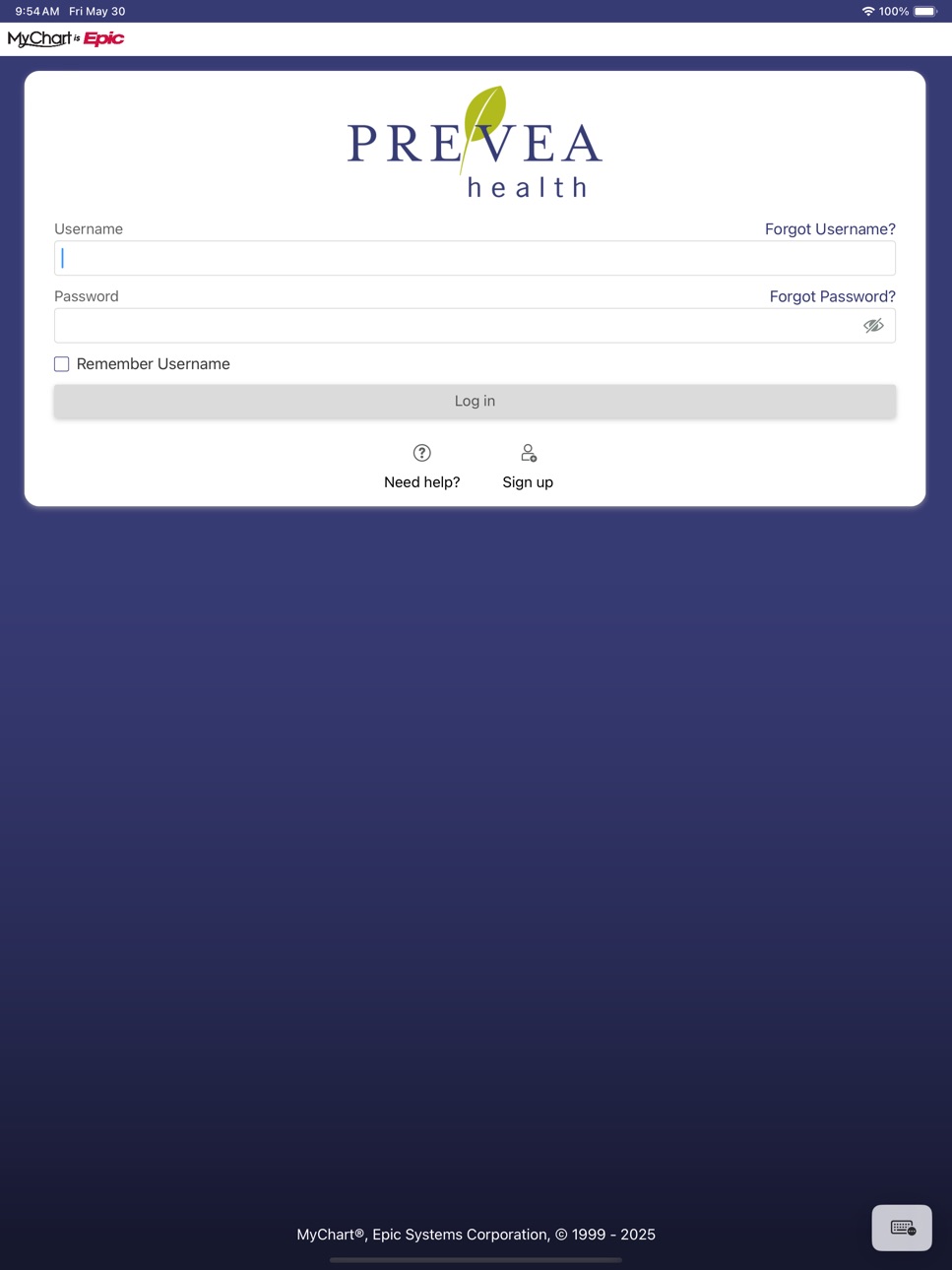 iPad screenshot