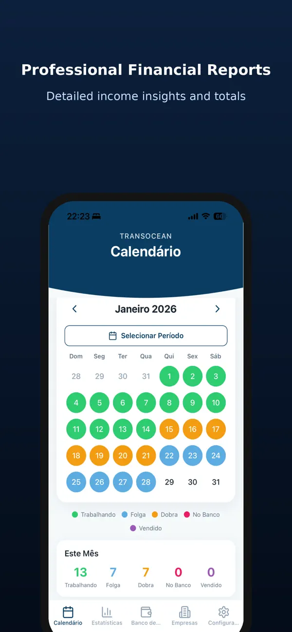 Screenshot #3 pour RigSync Calendar