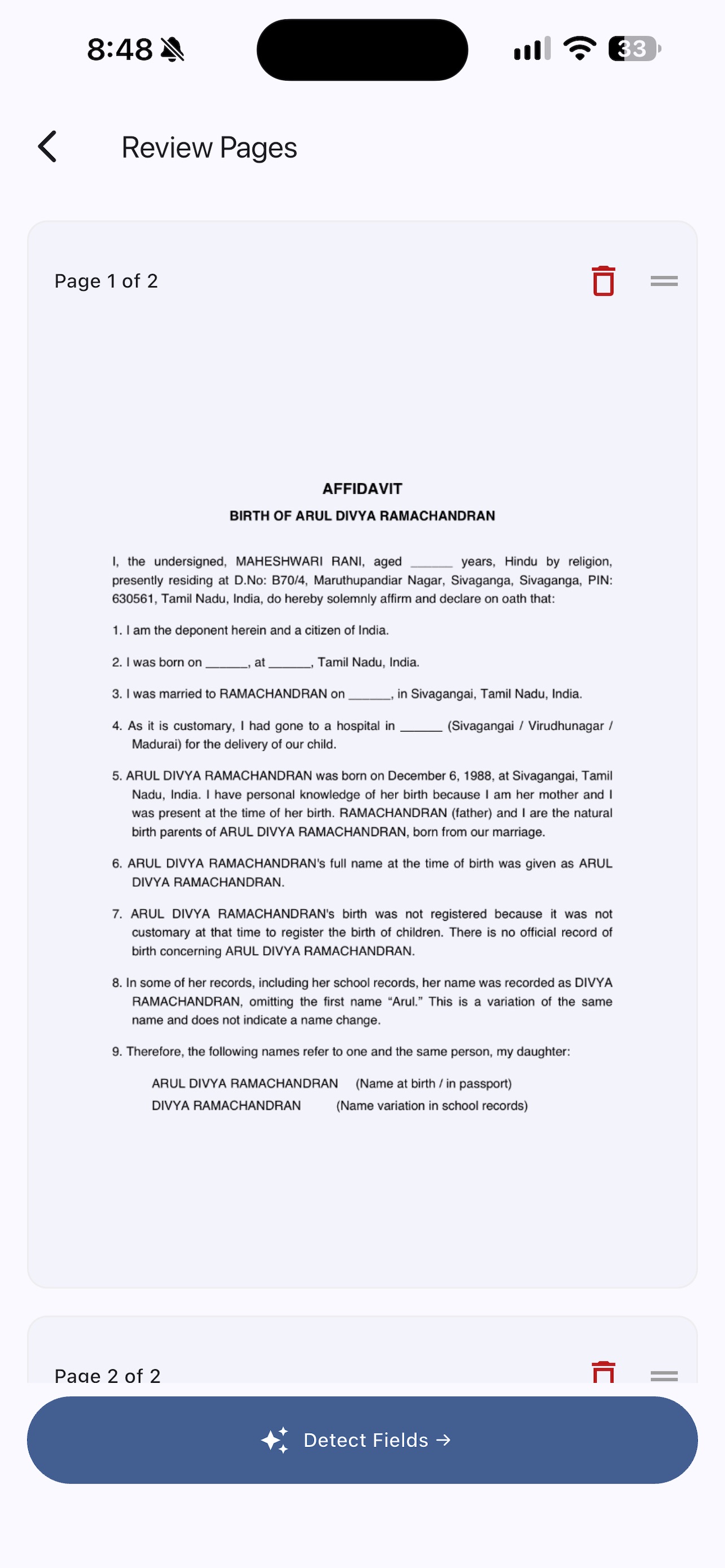 Screenshot 1 of Scan Sign Send