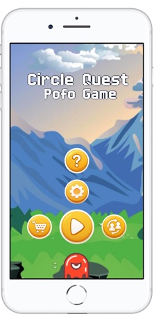 Circle Quest: Pofo Game iPhone screenshot