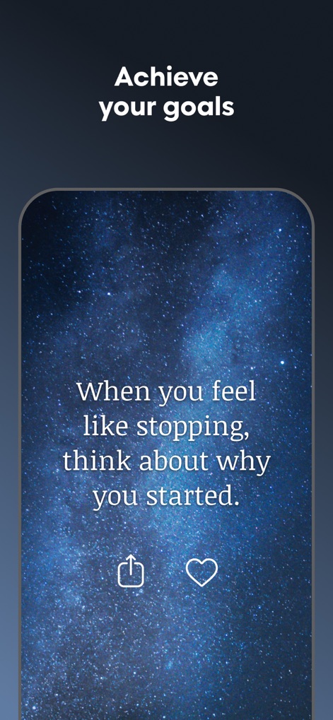 Motivation - Daily quotes - Goal Reinforcement