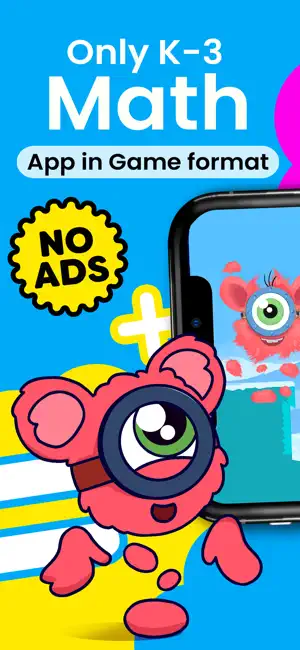 Monster Math : Kids Fun Games screenshot 1