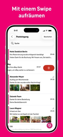 Telekom Mail – E-Mail App iPhone screenshot 9