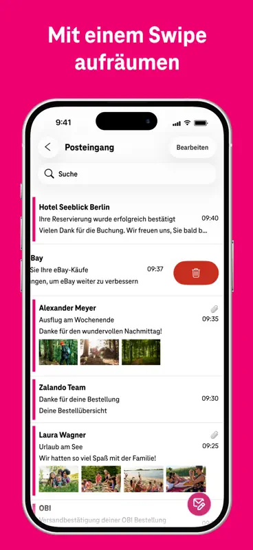 Telekom Mail – E-Mail App screenshot 9 of 10