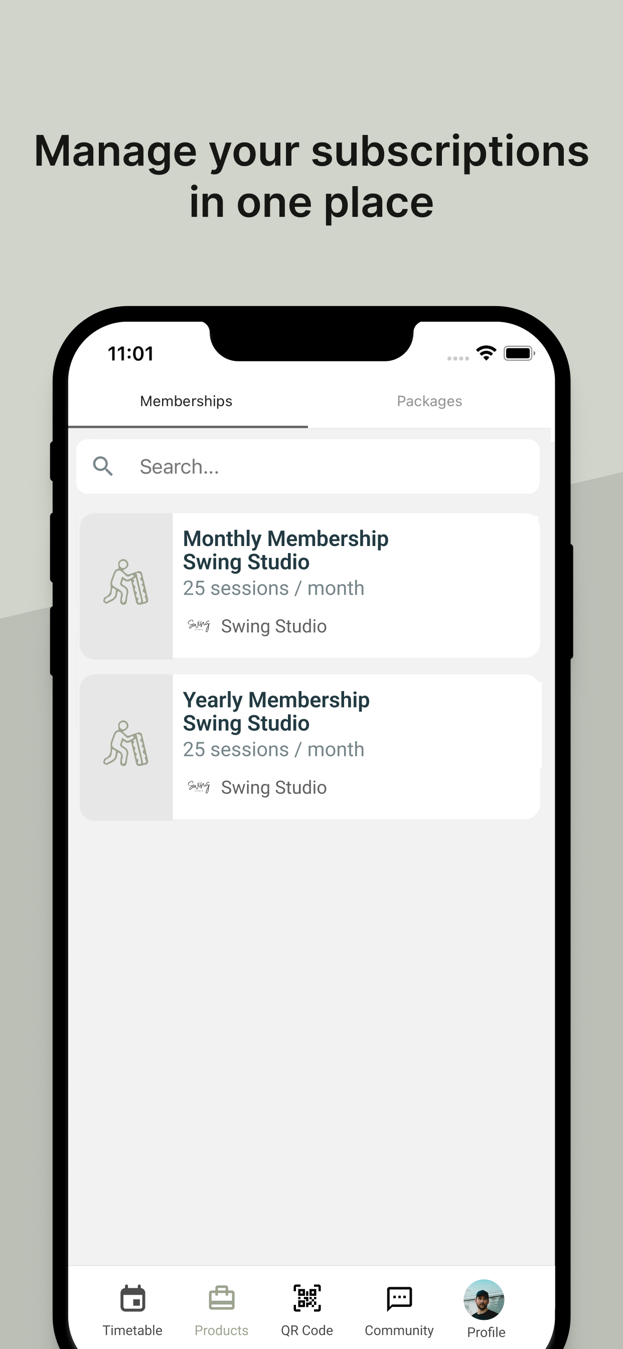 Swing Studio App