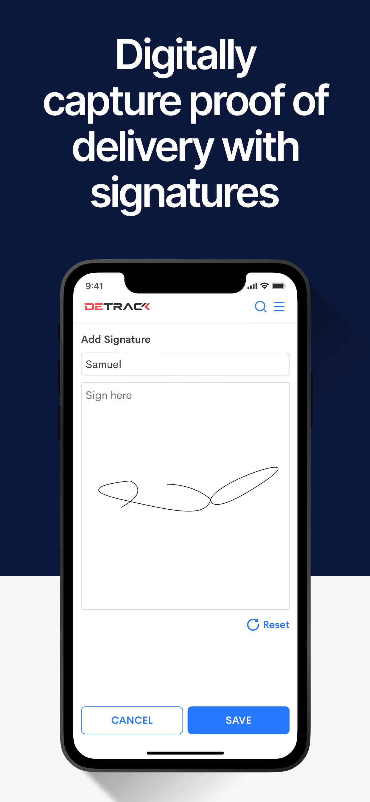 Detrack Proof Of Delivery POD screenshot 5