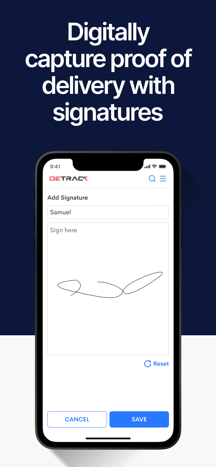 Detrack Proof Of Delivery POD screenshot 4