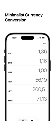 Simple: Currency Converter Screenshot 1 of 7