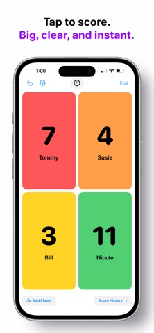 Tap Scoreboard Screenshot 1 of 5