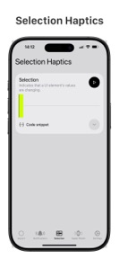 Haptics - Test Device Feedback screenshot