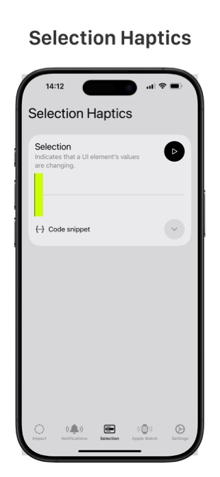 Haptics - Test Device Feedback Screenshot 6 of 6