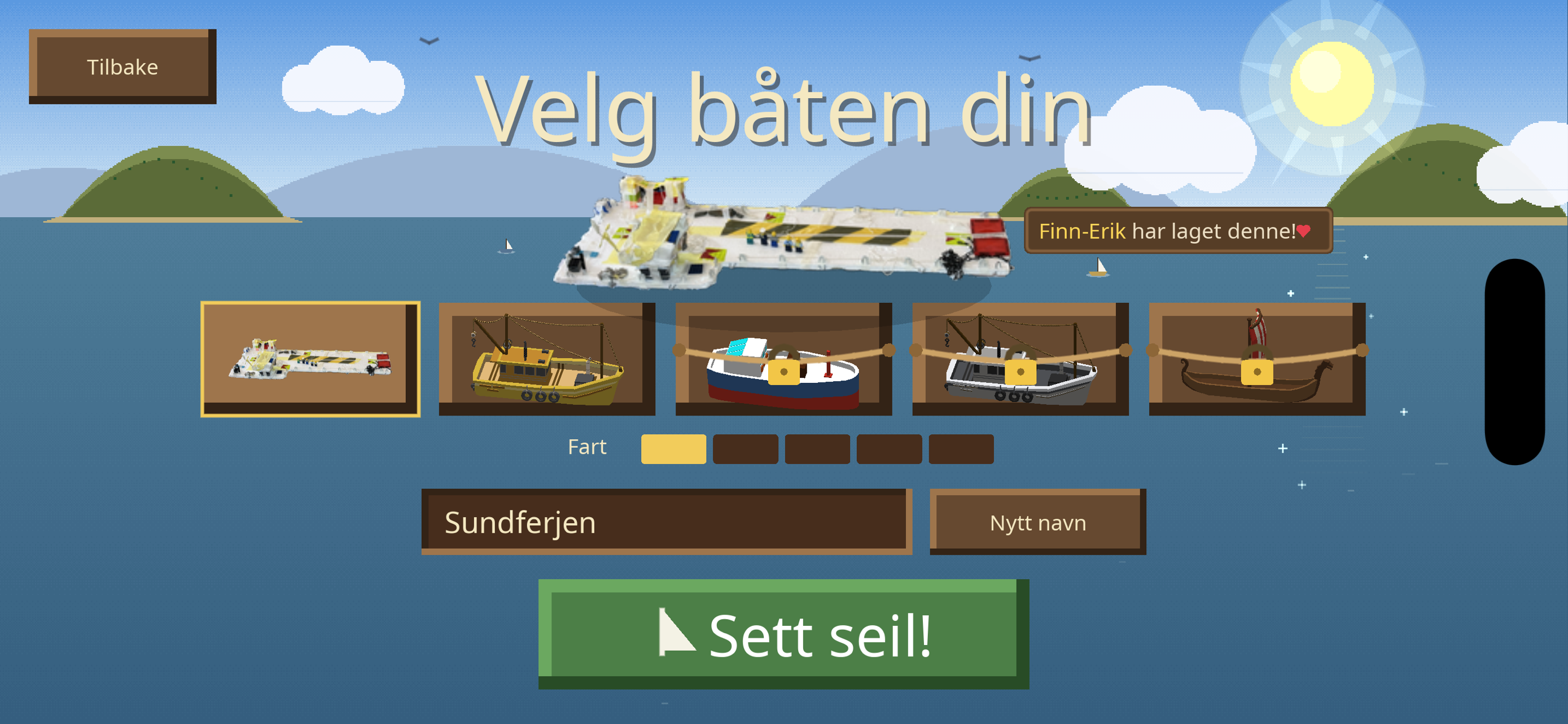 Båtspillet screenshot 4