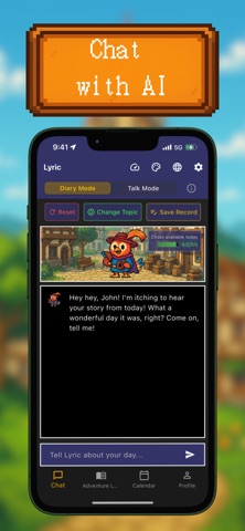 RPG Diary - AI Chat Journal Screenshot 2 of 6