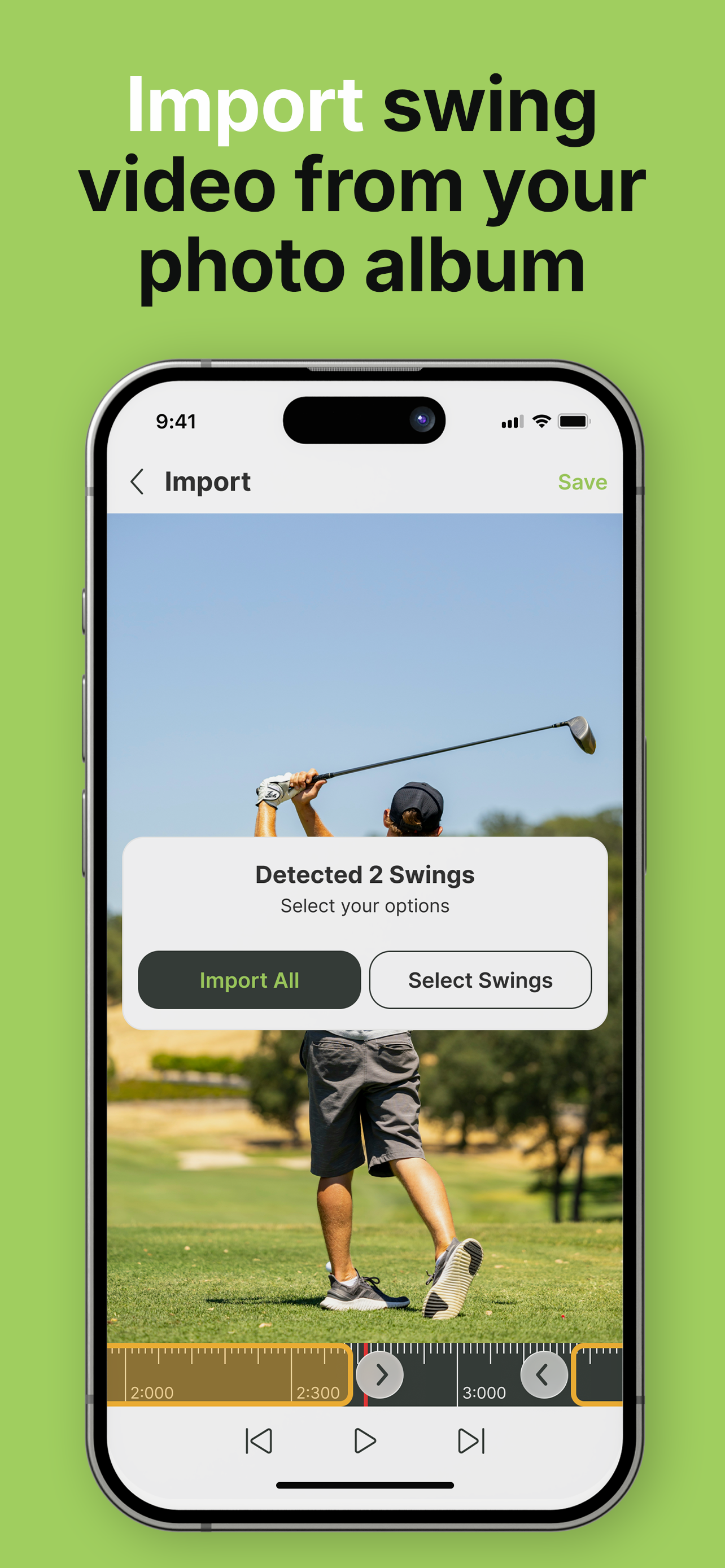 Swing Tune-Up Golf AI Analyzer screenshot 7