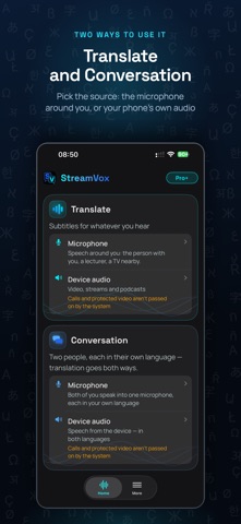 StreamVox: AI Voice Translator Screenshot 4 of 9
