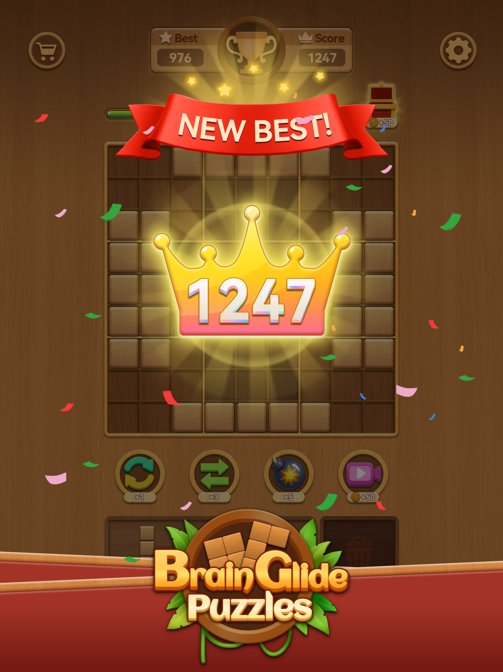 Brain Glide Puzzles