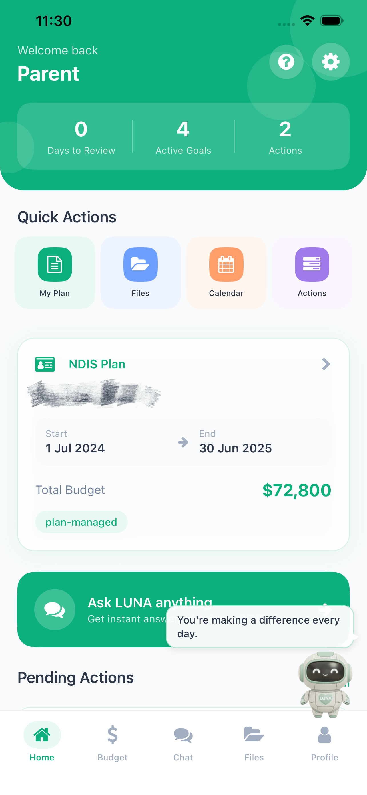 Luna Care screenshot 3