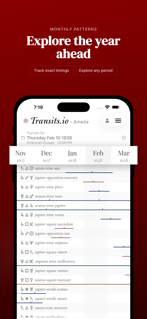 Transits.io Astrology Calendar screenshot 3
